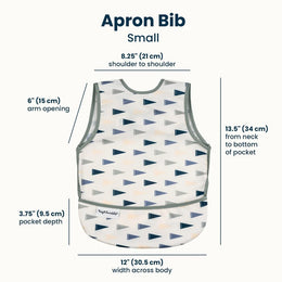 Tiny Twinkle Mess-Proof Apron Bib 6-24M
