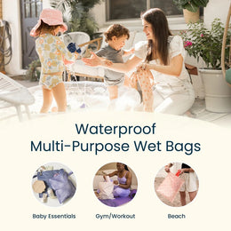 Tiny Twinkle Mess-Proof Wet Bags - 2 Pack