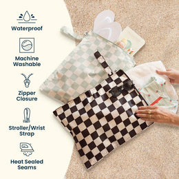 Tiny Twinkle Mess-Proof Wet Bags - 2 Pack