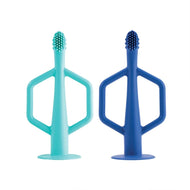 Tiny Twinkle Silicone Training Toothbrush 2 Pack