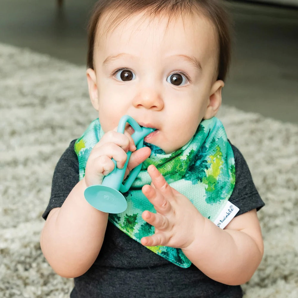Tiny Twinkle Silicone Training Toothbrush 2 Pack, product view 6