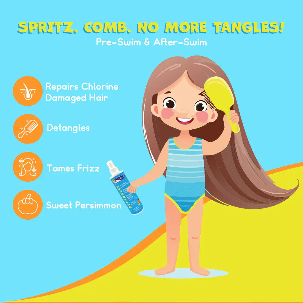 Triswim Kids Detangler Leave-In Conditioner Spray 236 ml, product view 2