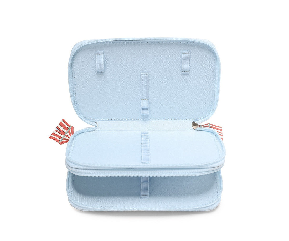 Tutete Double Compartment Hard Top Pencil Case - Circus Show - product detail view 3