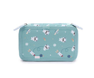 Tutete Double Compartment Hard Top Pencil Case
