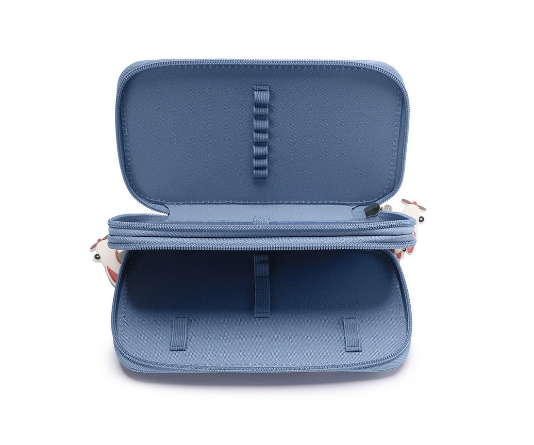 Tutete Double Compartment Hard Top Pencil Case - Planes - product detail view 2