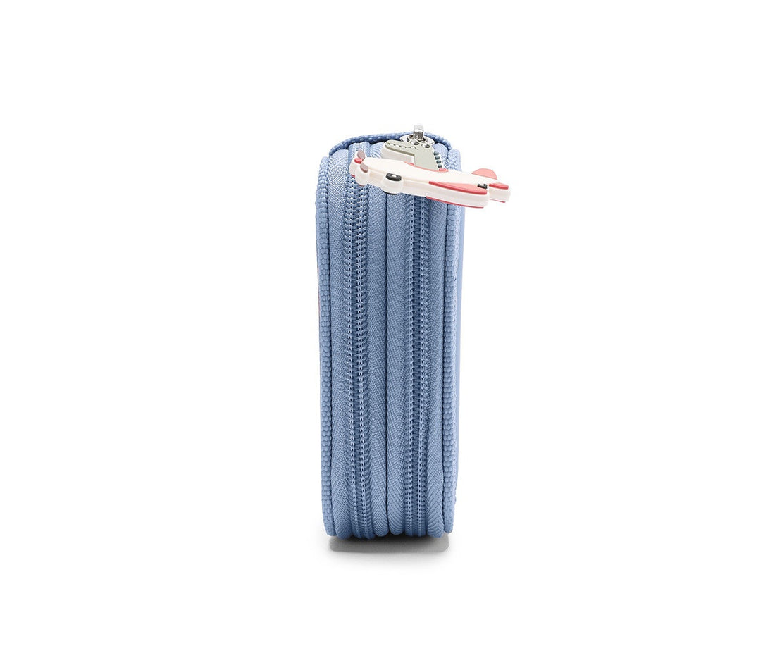 Tutete Double Compartment Hard Top Pencil Case - Planes - product detail view 3