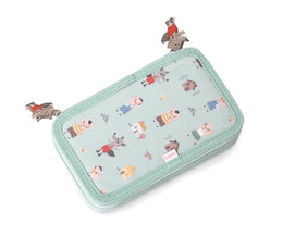 Tutete Double Compartment Hard Top Pencil Case