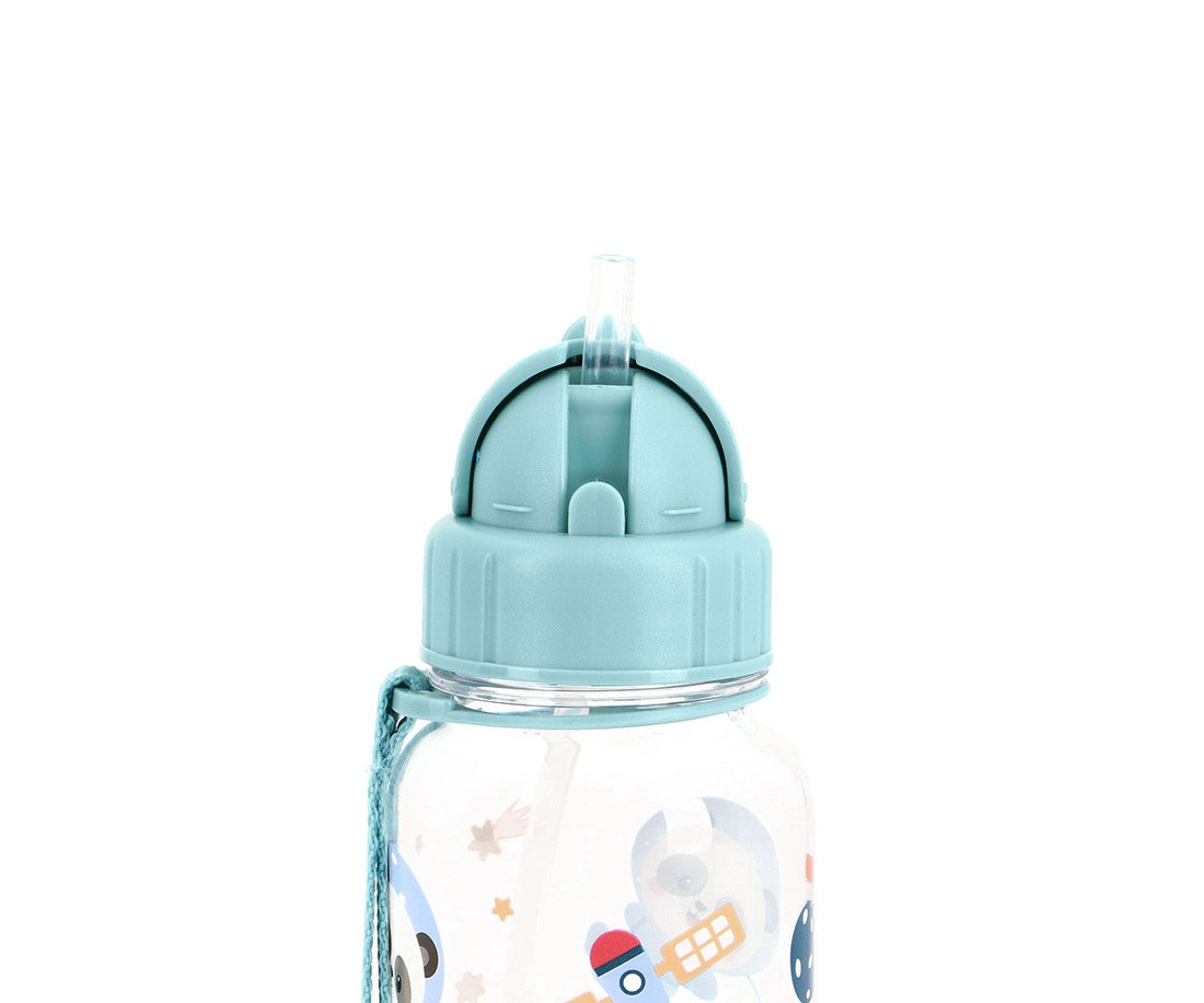 Tutete Kids 500 ml Tritan Water Bottle - Pandas in Space - product detail view 5
