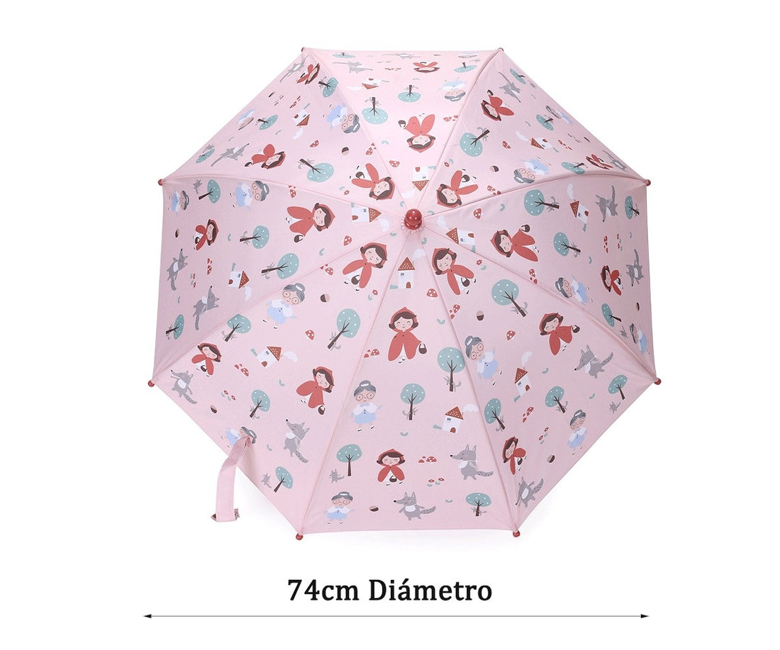 Tutete Kids Umbrella - Little Red - product detail view 3