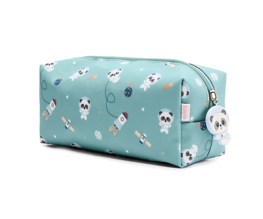 Tutete Personalized Pencil Case - Pandas in Space - main product view
