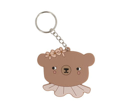 Tutete Personalized Silicone Keychain