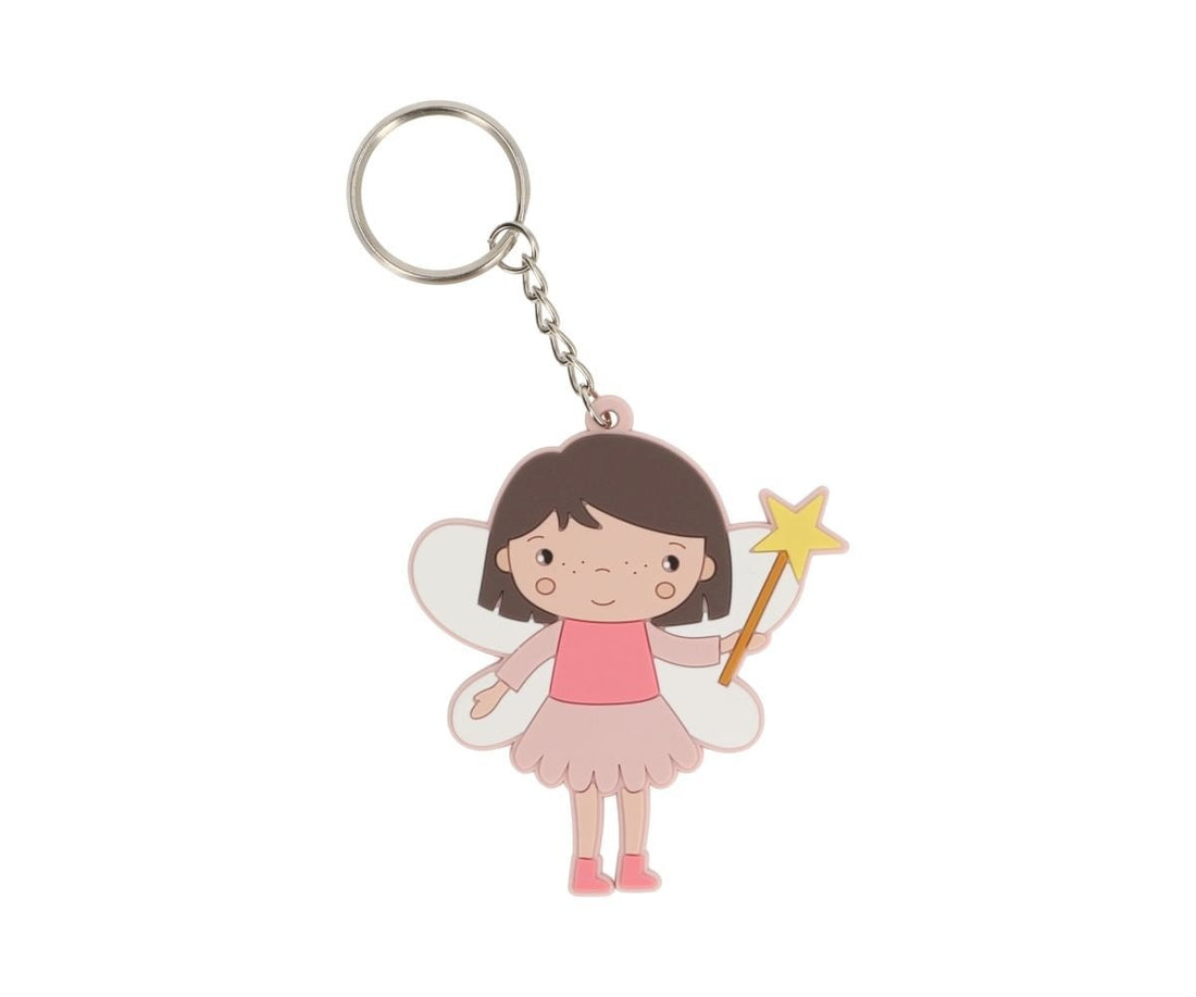 Tutete Personalized Silicone Keychain - Fairy - main product view