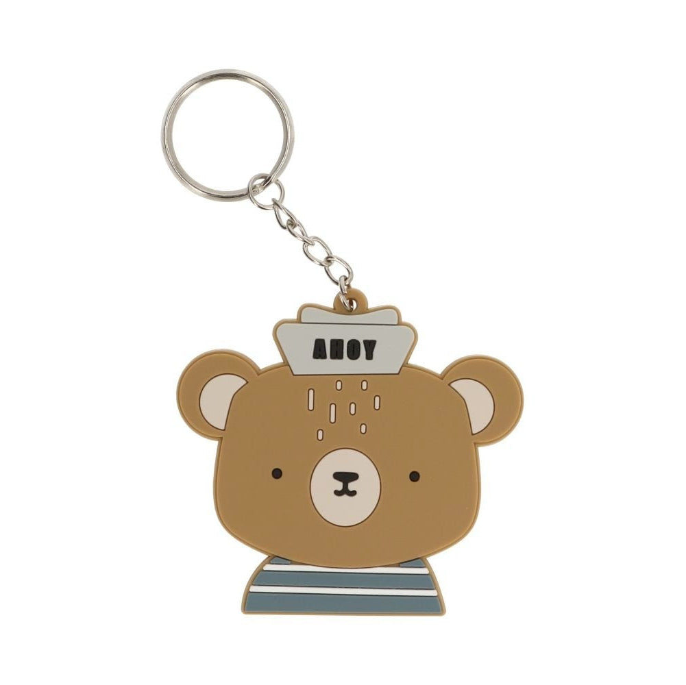 Tutete Personalized Silicone Keychain - Simon Bear - main product view