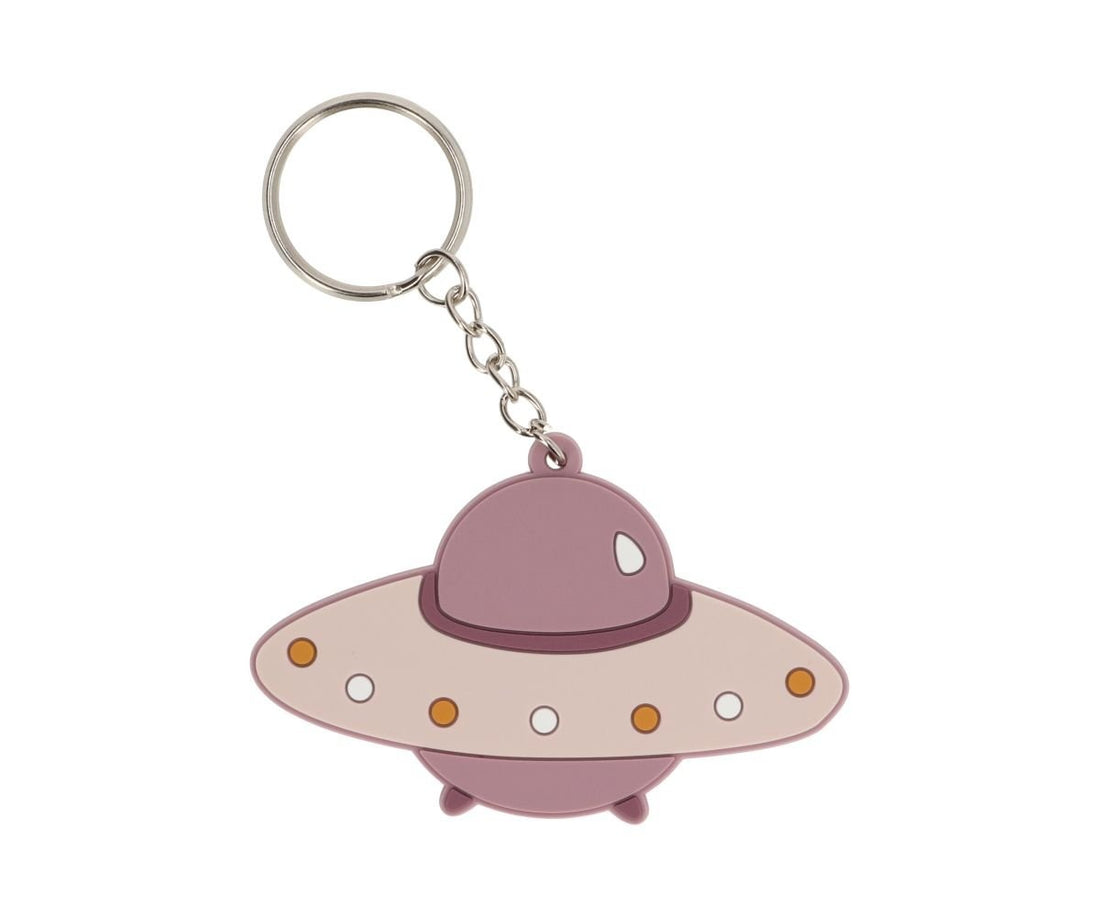 Tutete Personalized Silicone Keychain - UFO - main product view
