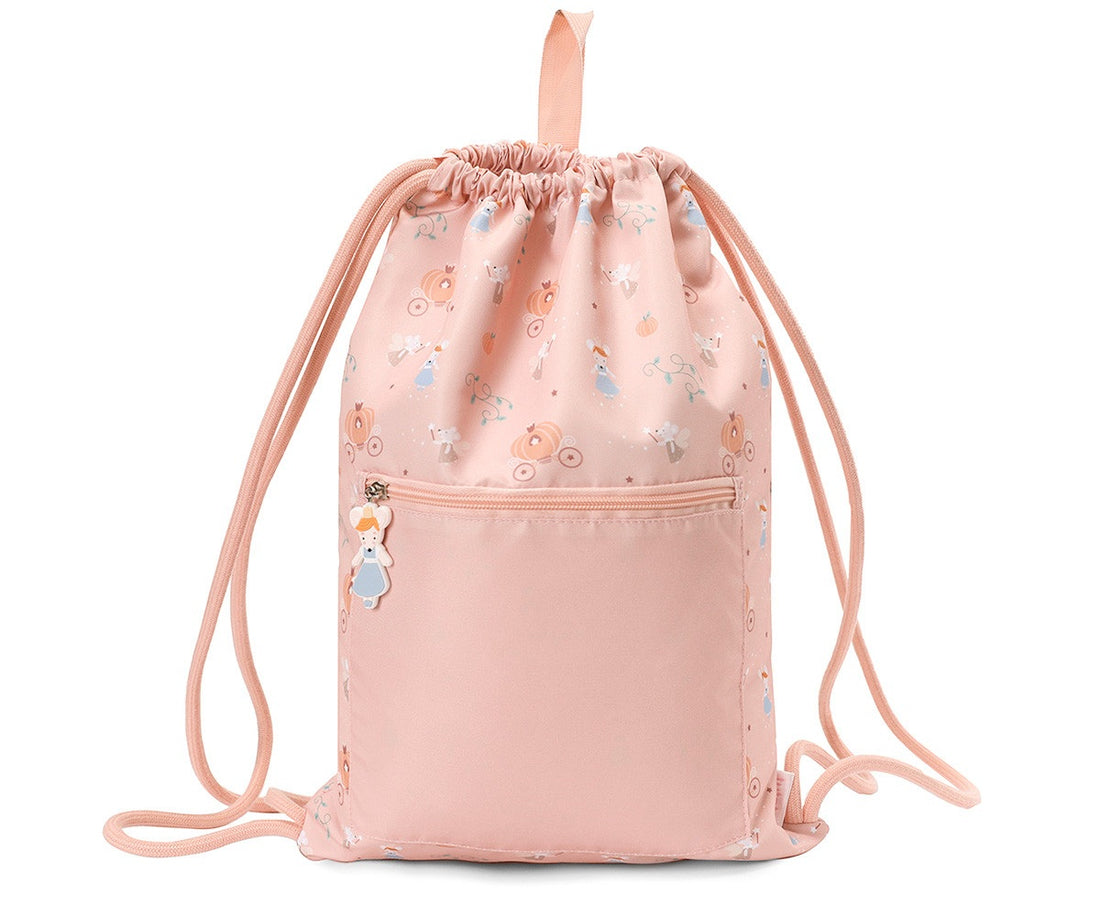 Tutete Personalized Waterproof Drawstring Backpack - Mouse Fairies - main product view