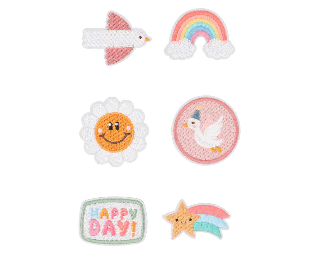 Tutete Self-Adhesive Fabric Patch Set – Happy Day product view 01