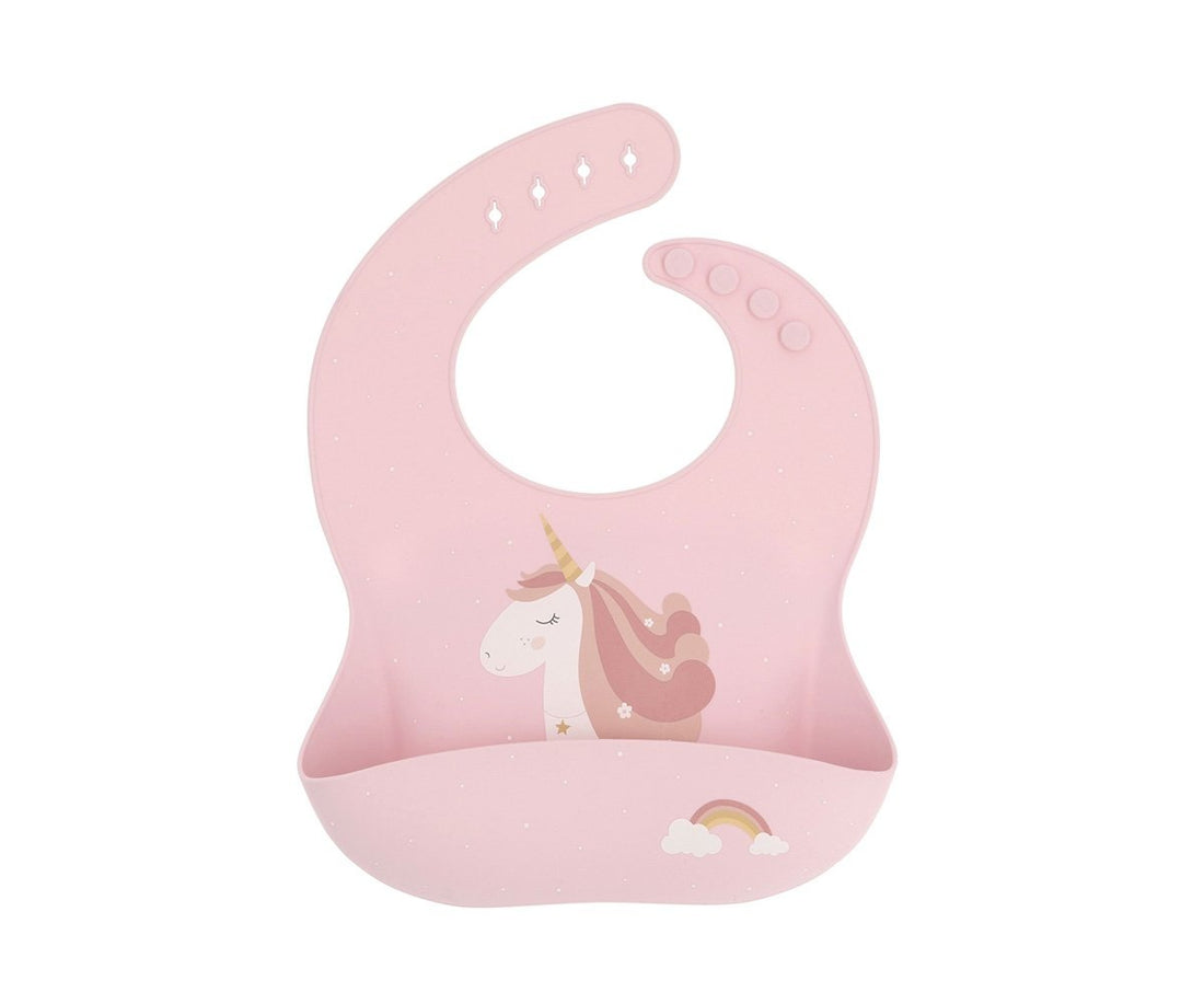 Tutete Silicone Bib - Magical Unicorn - main product view