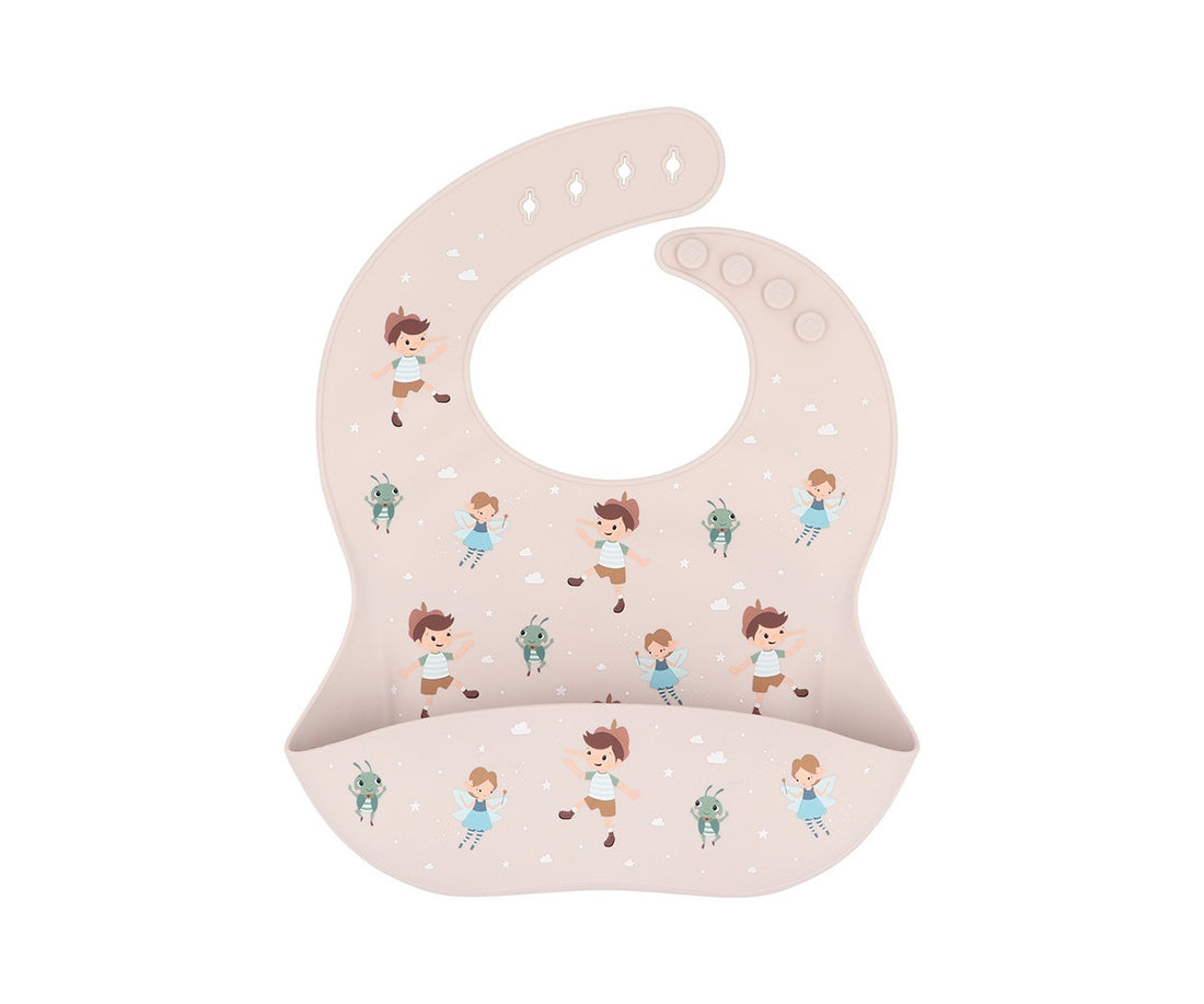 Tutete Silicone Bib - The Wooden Boy - main product view