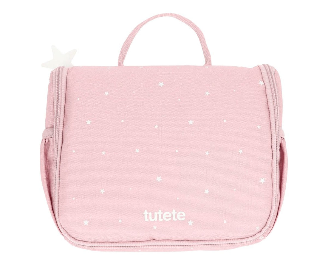 Tutete Travel Toiletry Bag - Tutete Stars Pink - main product view