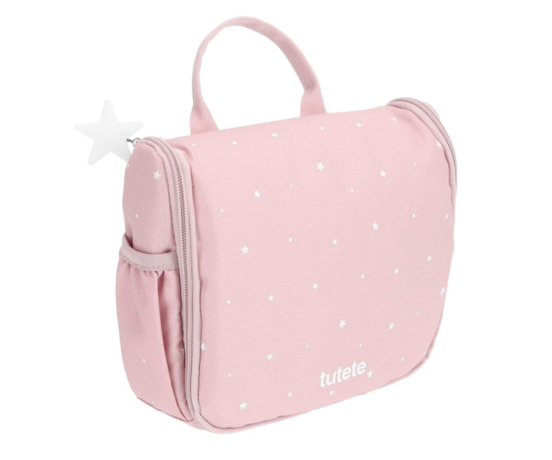 Tutete Travel Toiletry Bag - Tutete Stars Pink - product detail view 3