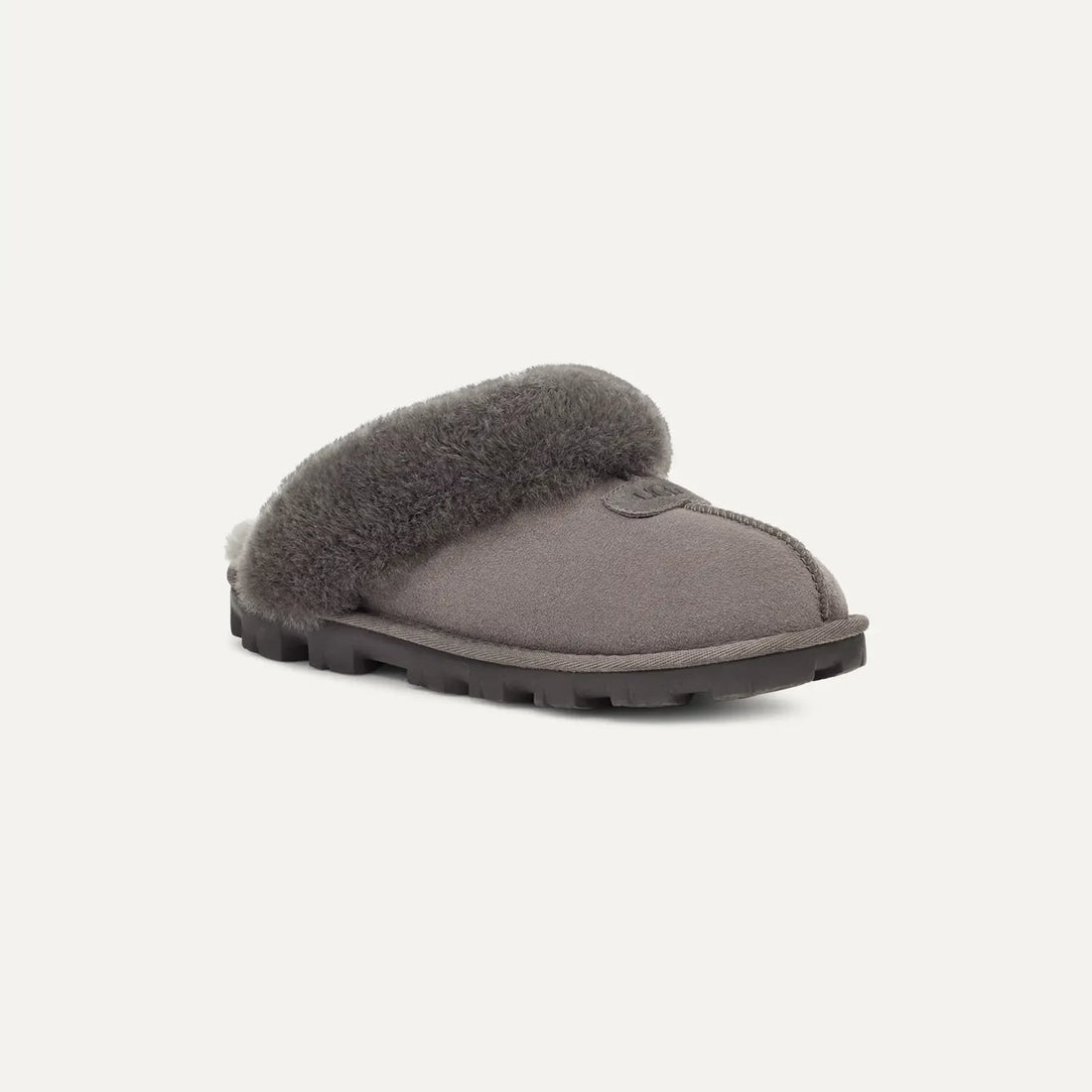 UGG Coquette in Grey, front three-quarter view