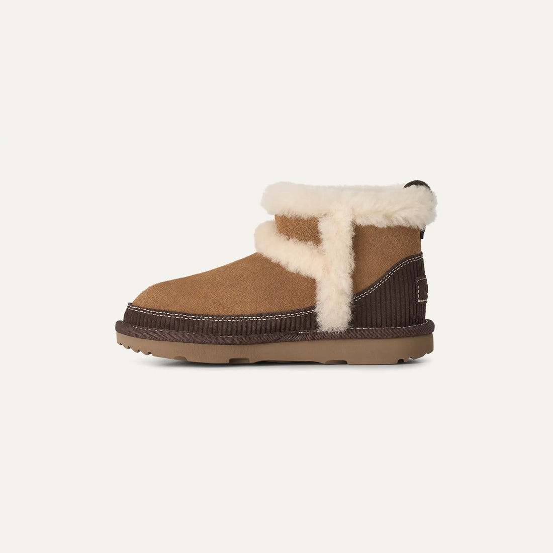 UGG Kids' Classic Mini II Heritage Boots Chestnut — inner side