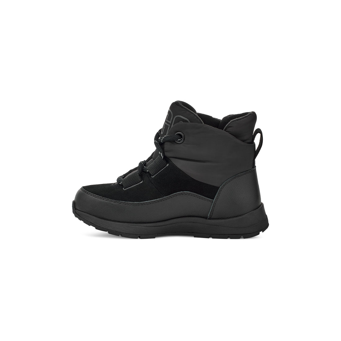 UGG Kids' Yose Puffer Lace Boots Black — inner side