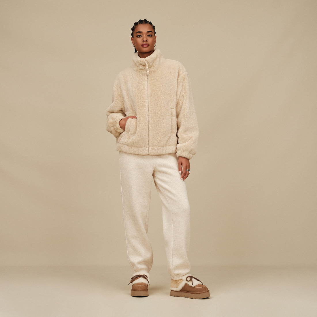 UGG Women's Disquette Heritage Chestnut — lifestyle