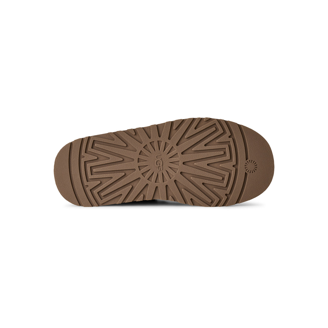 UGG Women's Heritage Lace-Up Slipper Chestnut — outsole