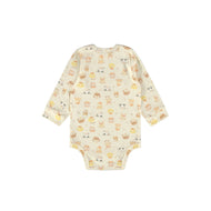 Up Baby Soft Jersey Cotton Long Sleeve Bodysuit Farm