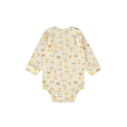 Up Baby Soft Jersey Cotton Long Sleeve Bodysuit Farm