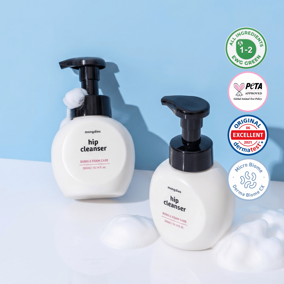 Mongdies Hip Cleanser 300ml - front product view