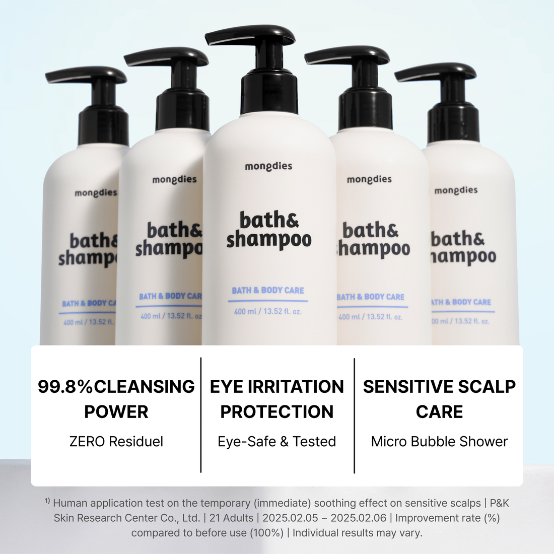 Mongdies Bath & Shampoo 400ml - official product detail 2
