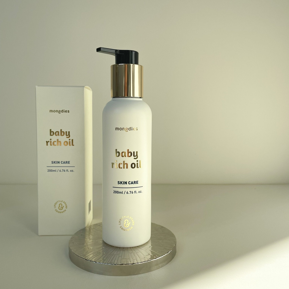 Mongdies Baby Rich Oil 200ml - official product detail 3