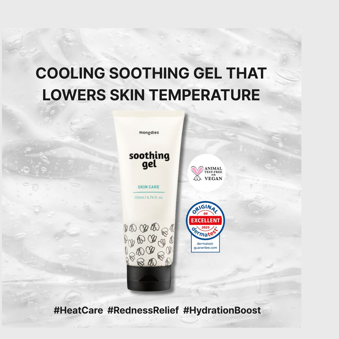 Mongdies Soothing Gel 200ml - official product detail 3