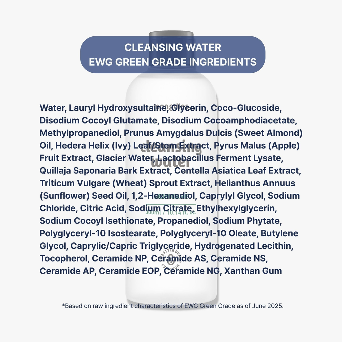 Mongdies Cleansing Water 300ml - official product detail 6