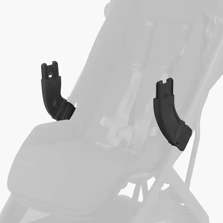Uppababy adapters for Minu V3 and Mesa I-Size, black, pair of stroller accessories