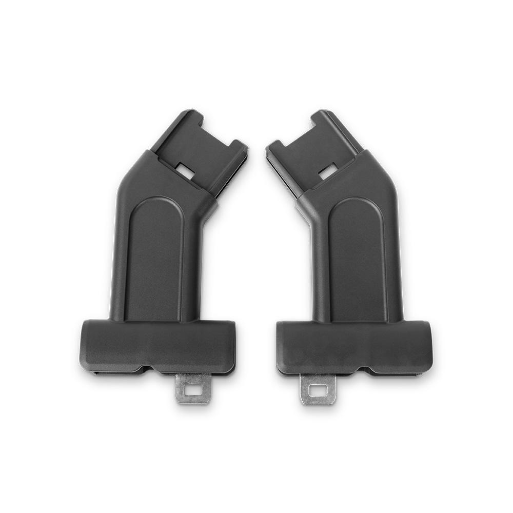 UPPABABY Ridge adapters for Mesa and Bassinet, black pair with metal tabs