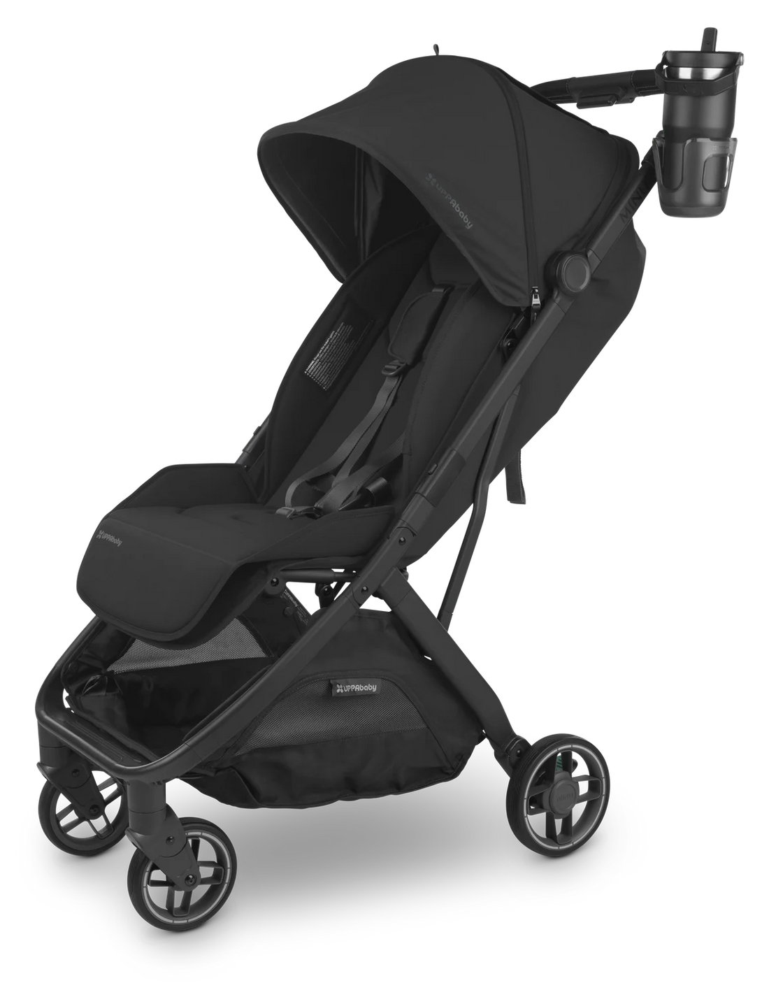 UPPAbaby Cup Holder fitted to Minu; stroller and drink container sold separately