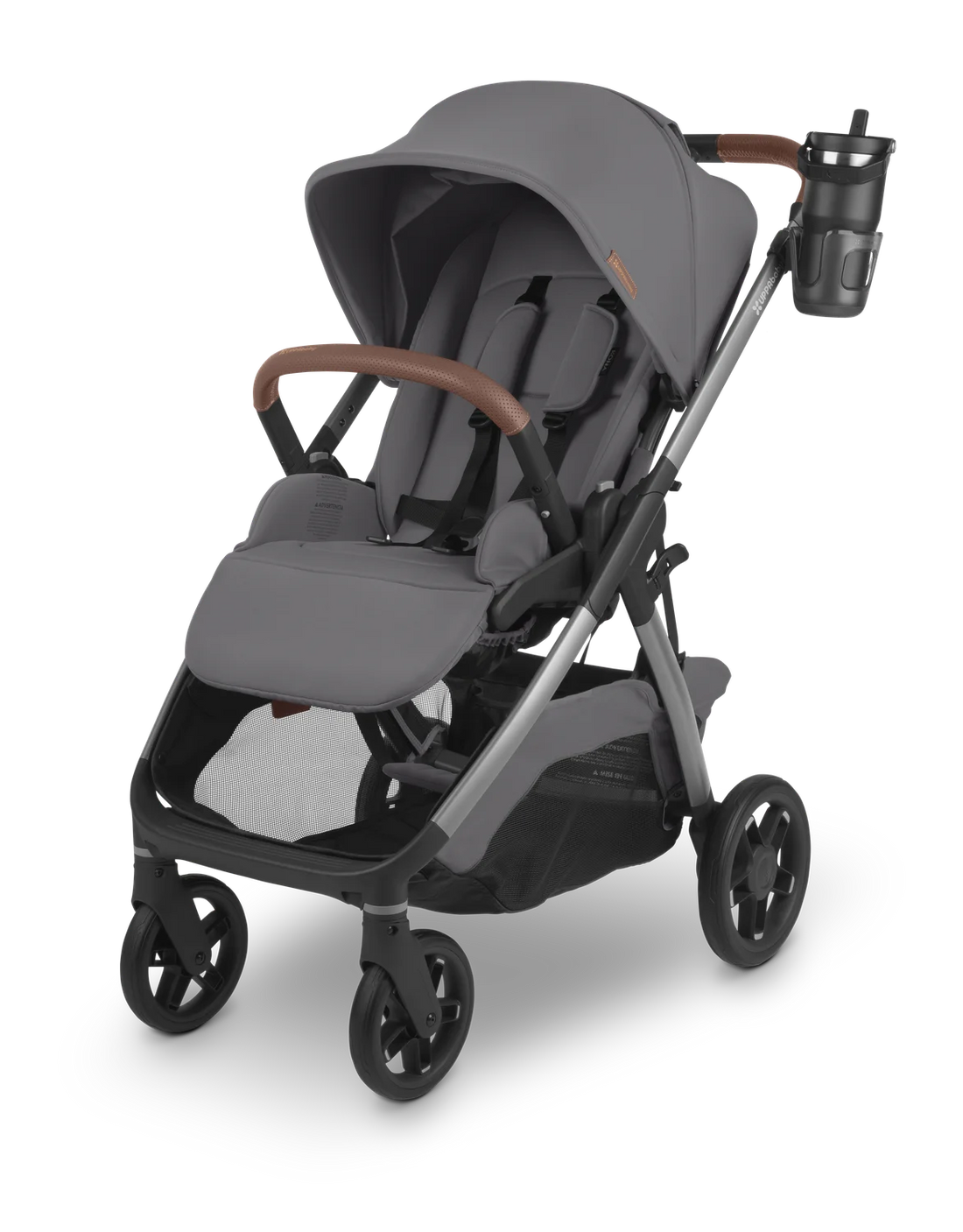 UPPAbaby Cup Holder fitted to Kona; stroller and drink container sold separately