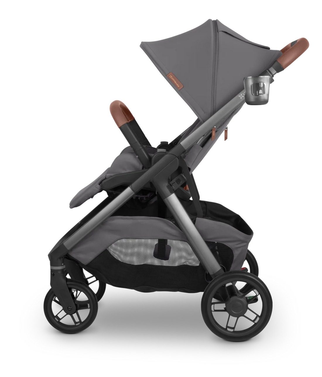 UPPAbaby Cup Holder fitted to Kona; stroller and drink container sold separately