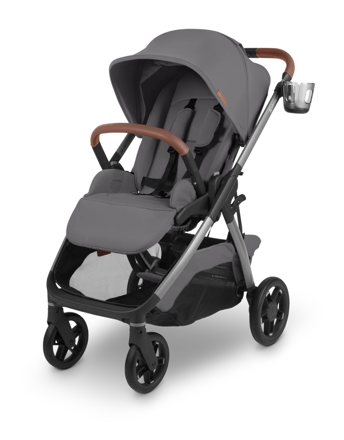 UPPAbaby Cup Holder fitted to Kona; stroller and drink container sold separately