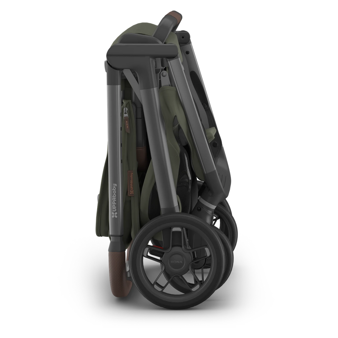 UPPAbaby Kona Evelyn — folded Side