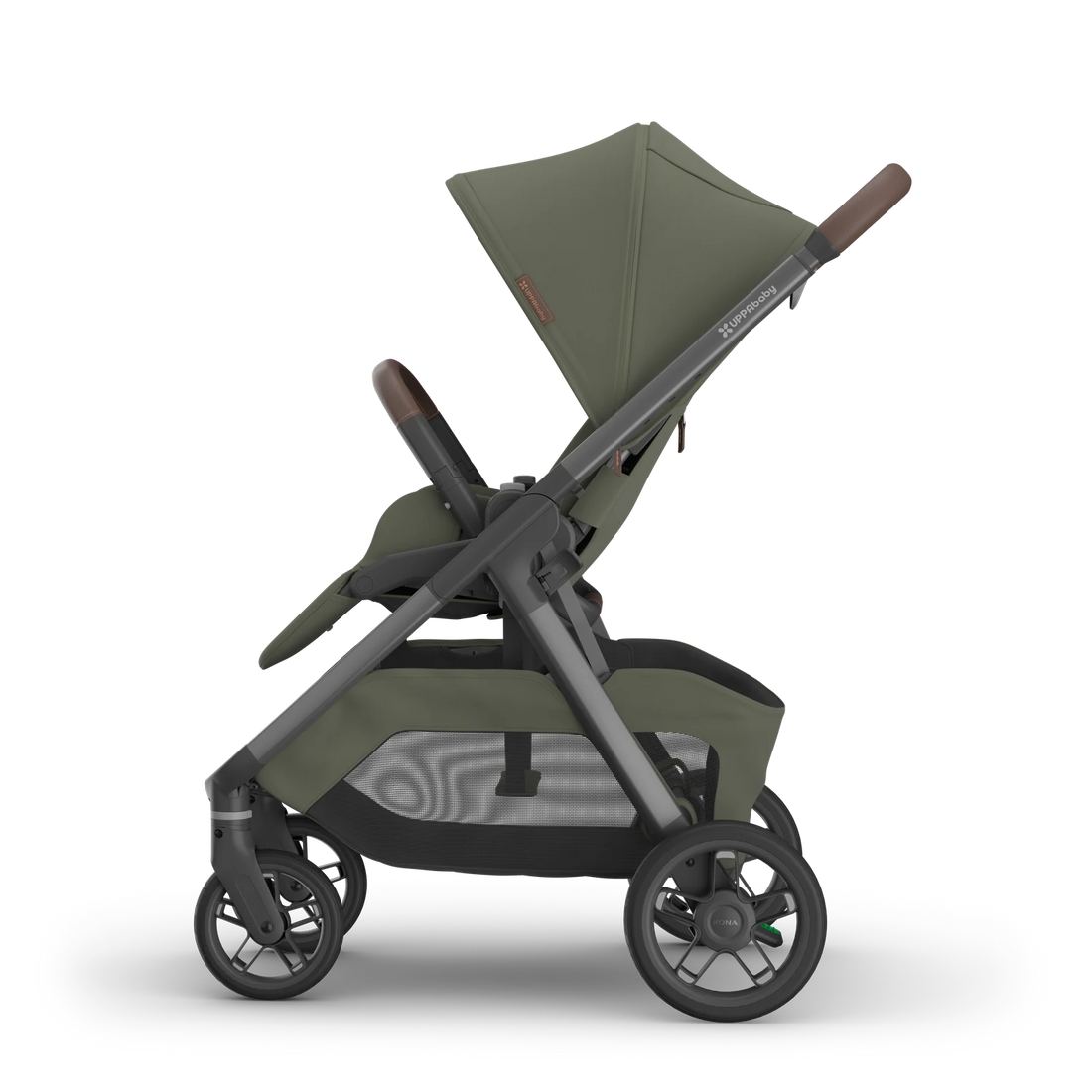 UPPAbaby Kona Evelyn — left side view