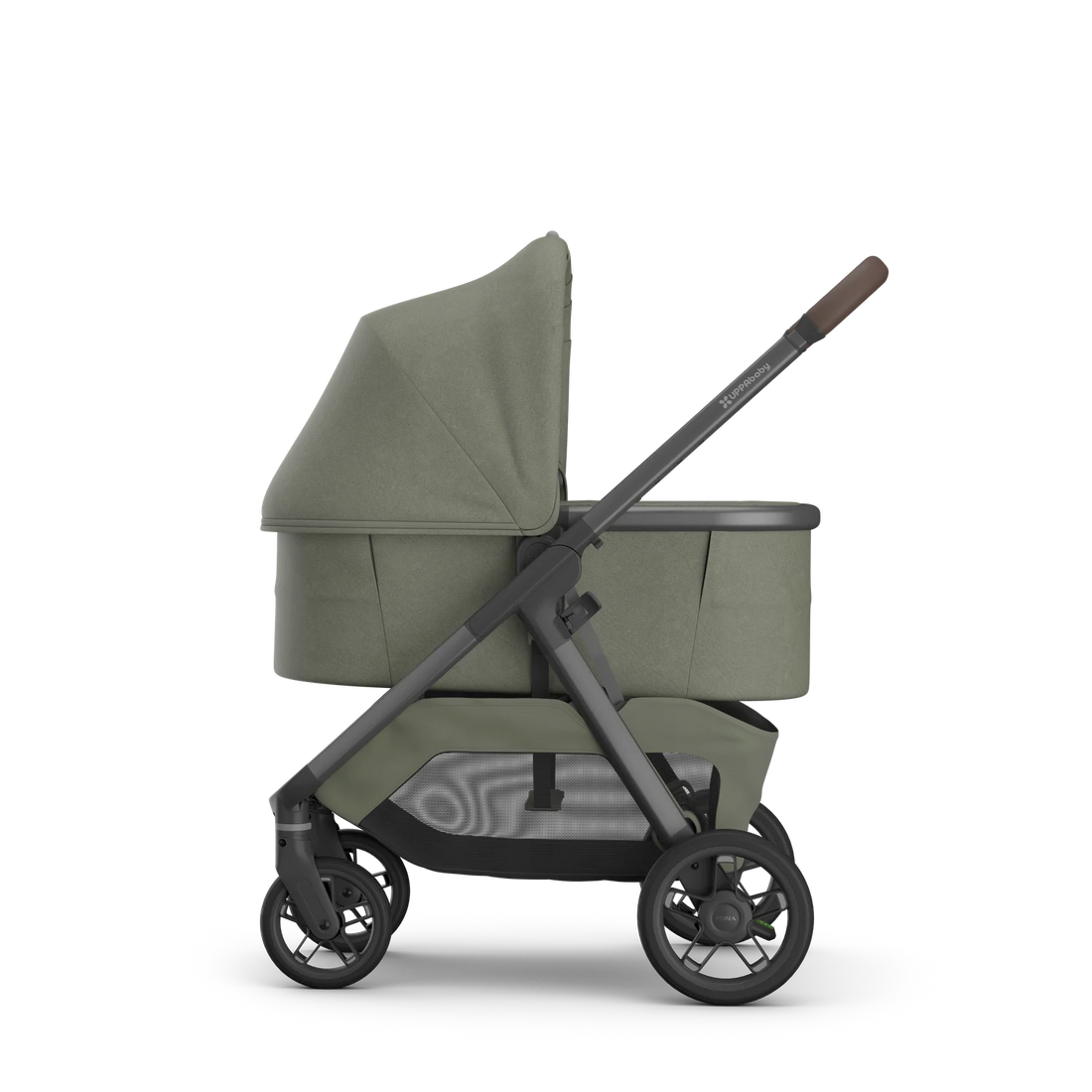 UPPAbaby Kona Evelyn with optional bassinet — Side