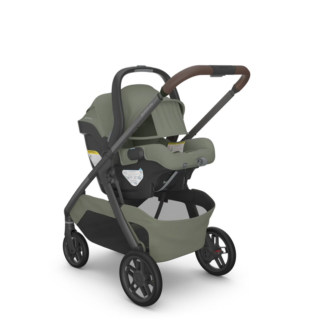 UPPAbaby Kona Evelyn with optional Mesa infant car seat — EVE
