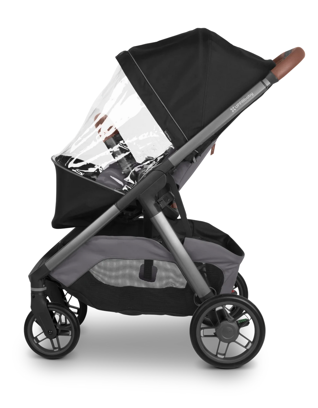 UPPAbaby Kona rain shield side; stroller sold separately