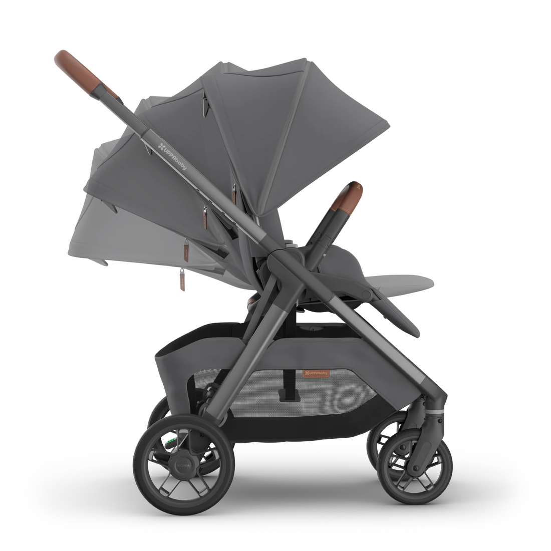 UPPAbaby Kona Rowan — four recline positions