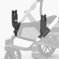 UPPAbaby Lower Adapters For Vista (Rumble Seat V2+, Bassinet, Mesa All Mesa Models)