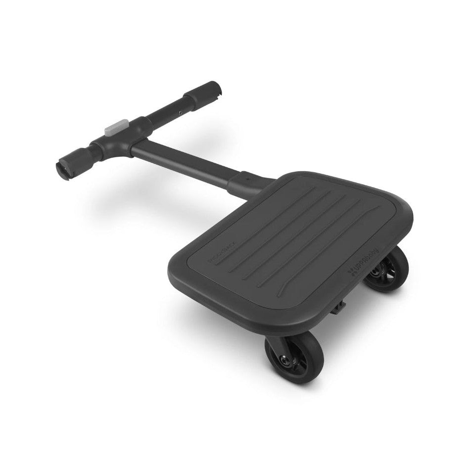 Uppababy Piggyback for Minu rider board, black with treaded deck and dual wheels
